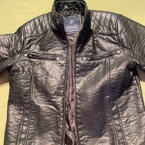 Leather buffalo jacket